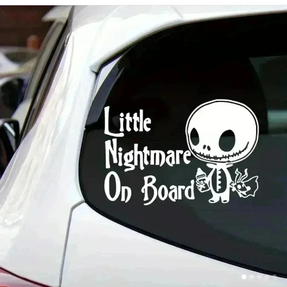 COPY  - White car decal